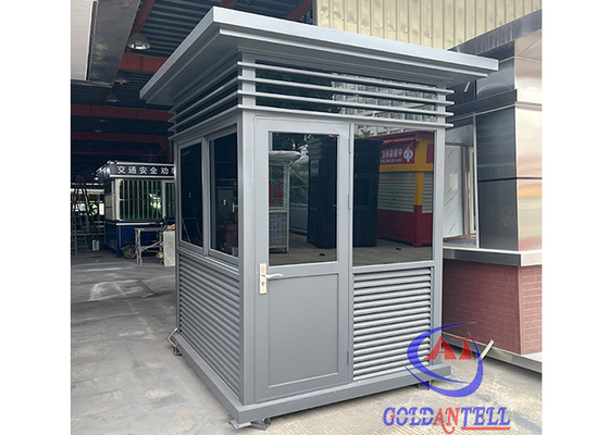 Hot Custo competitivo Elegante design de cabine de segurança de alto padrão para aço em forma de guarda