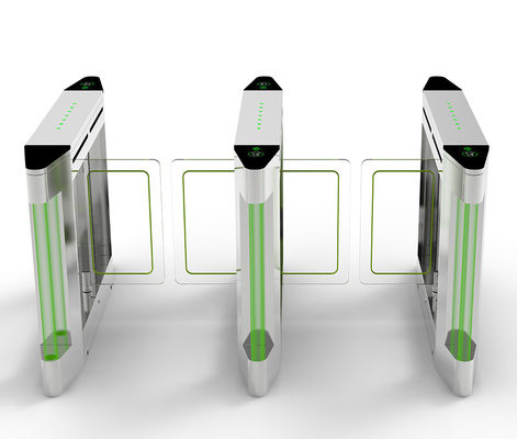 High Speed Pedestrian Facial Recognition System Fast Speed Turnstile Gate Etrance & Exit Access