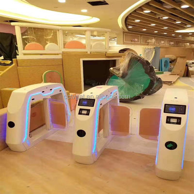 90cm Wide Swing Turnstile Gate with Biometric Access Control