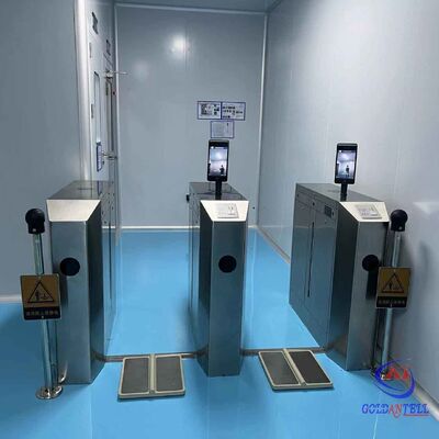 EPA Entry Static Control Gate Personal Grounding Verification Hub for Microelectronics and High-Tech Production Floor CE (Ponto de verificação de aterragem para microeletrônicos e plantas de produção de alta tecnologia)