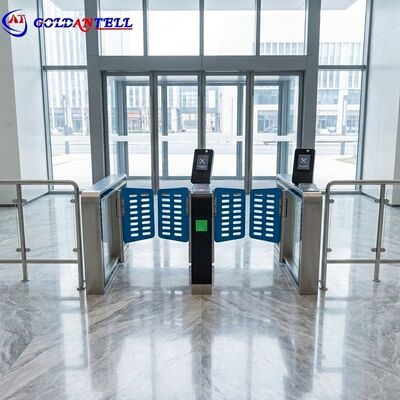 Barreira Automática de Porta Giratória com Reconhecimento Facial e RFID Anti-Seguimento