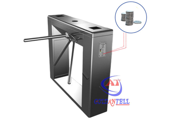 Entrada a fichas da altura do torniquete de uma comunicação do TCP/IP porta simbólica da máquina da meia