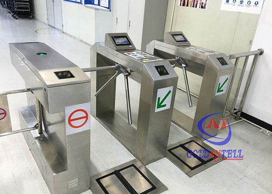 Mecanismo inteligente do código do torniquete HS do tripé do braço da gota com os leitores de cartão de Rfid