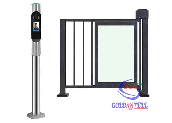 Os torniquetes térmicos do controle de acesso da porta do reconhecimento de cara do varredor com câmera Waterproof a barreira da cerca