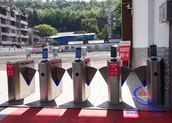 Porta da barreira da aleta do reconhecimento de cara RFID da alta segurança