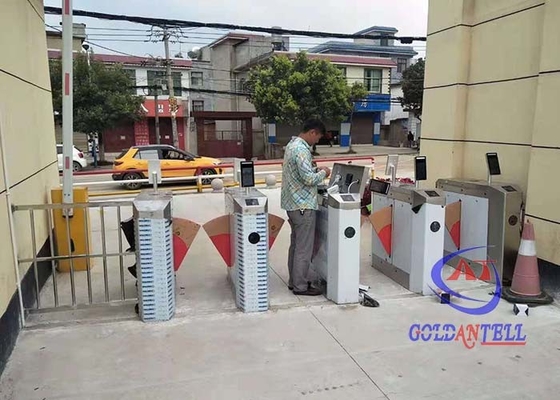 Do estilo infravermelho thermo da aleta da imagem latente da temperatura corporal 1080P da porta do torniquete porta manual do guia
