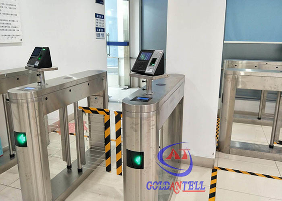 Porta alta durável motorizada completa do torniquete de NFC da segurança com o bracelete para o ônibus ou o toalete