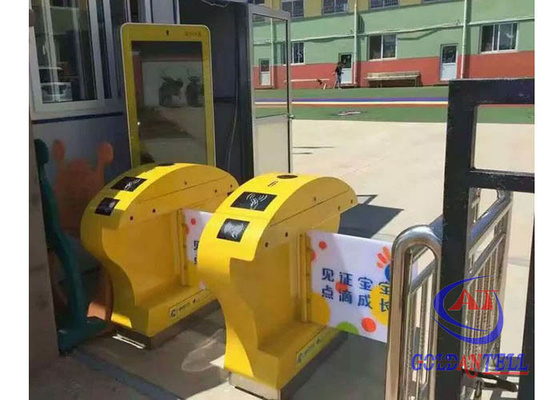 Torniquete automático do tripé da melhor venda/torniquete das crianças fora da barreira da impressão digital da altura da cintura do RFID