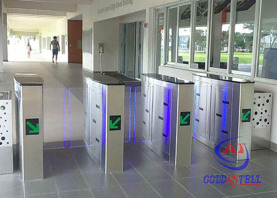 Torniquete de construção da porta de balanço do comparecimento do tempo, sistemas da porta de velocidade do cartão do furto