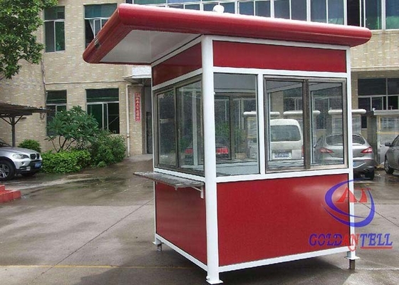 Caixa de sentinela pré-fabricada impermeável portátil da cabine de 2 pessoas