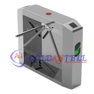 Led direct double qr reader channel gate Access Control Turnstiles anti tailgating