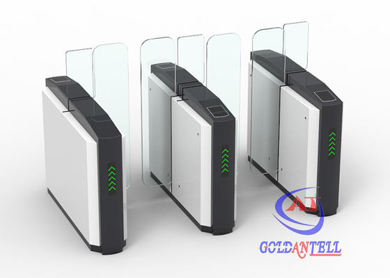 Torniquete de Sliding Speed Gate do leitor de Rfid com impressão digital