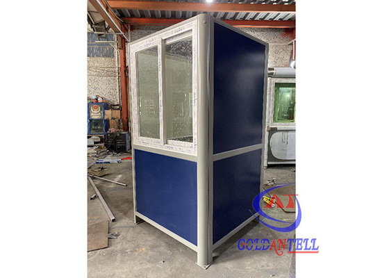 A casa modular de alta qualidade de China monta rapidamente casas pequenas da casa pré-fabricada do agente de segurança de aço inoxidável das casas do recipiente