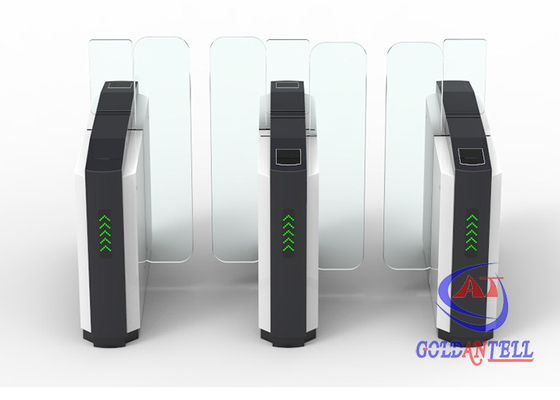 Torniquete da porta de deslizamento da pista RS485 0.6s do pedestre 600mm