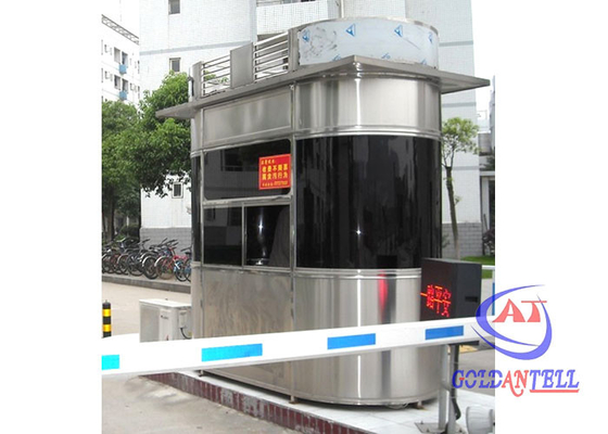 Agente de segurança pré-fabricado móvel House Parking Booth da categoria 8,3