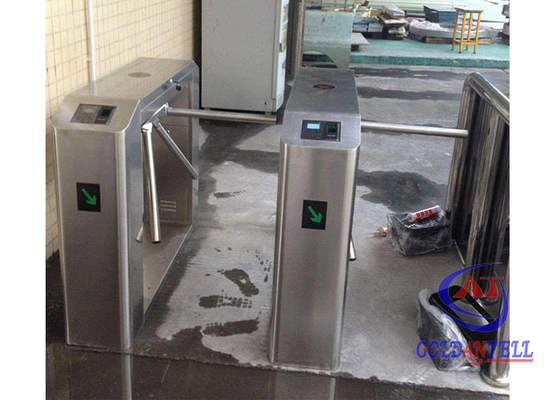Bilhete do RFID que conta o sistema da porta do rolo do leitor de impressão digital 3 da porta da barreira do torniquete do tripé