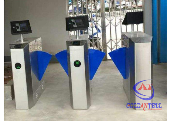 Reconhecimento do código da impressão digital da cara da porta da barreira da aleta SUS304 para o fitness center