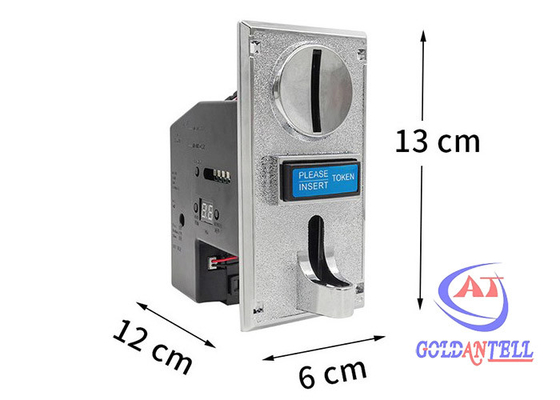 sistema programável da coleção do seletor da moeda do processador central do torniquete a fichas de 18mm multi