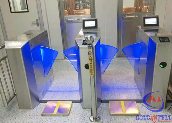 porta pedestre inteligente da barreira da porta do braço SUS304 IP54 ESD de 51cm