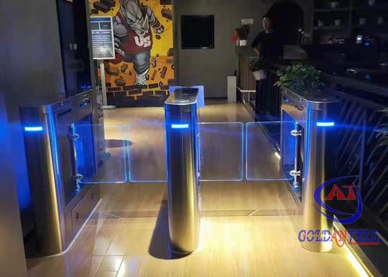 Controle de acesso à altura da cintura do torniquete RFID da porta de balanço da segurança do Gym