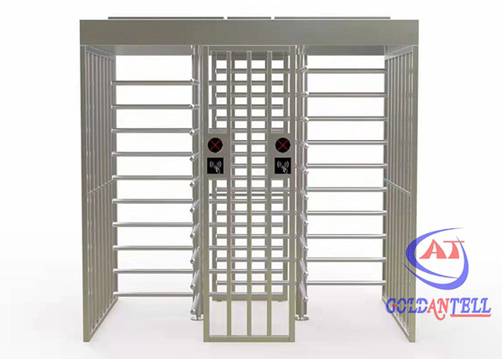 Da porta completa do torniquete da altura da segurança Bi duplo da pista direcional para a prisão