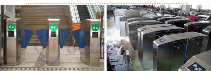 Digno da porta do torniquete da segurança do leitor de cartão do rfid da confiança