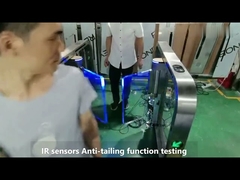 GAT-621 Design Slim QR código NFC cartão controle de passagem porta de velocidade pedonal rfid rápido para ginásio