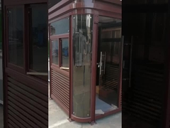 GT37-(58s) - Modern Outdoor Portable Security Guard House Booth para condições climáticas extremas