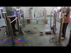 GAT-612 Supermercado Turnstiles de entrada automática com câmera térmica
