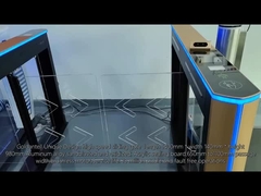 Design exclusivo com câmera interna e Android 8 polegadas reconhecimento facial porta deslizante de alta velocidade