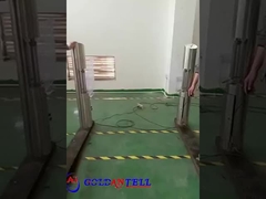 GAT-611 Turnstile automático de reconhecimento facial cilíndrico para aeroporto de escritório