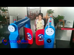 Portão de barreira de balanço do jardim de infância 600 - 900 mm Largura de passagem ajustável em duas direções