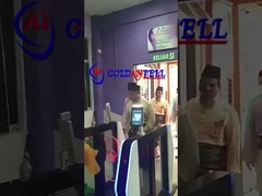 GAT-651 Personalizar OEM ODM Segurança Porta Turnstile Velocidade Swing Porta Turnstile Para Gym Cinema Escola