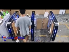 Moderno Design Parque Aquático Segurança Pedestre Porta Turnstile Anti-Tailing