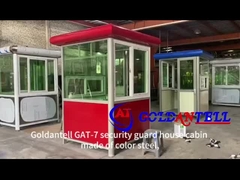 Long Life Outdoor Security Guard Booth For Ticket Office Parking Lot Sentinela Post