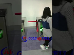 Barreira de tripé de estilo giratório Flexível Velocidade de passagem rápida com cartão RFID